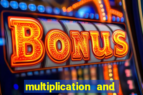 multiplication and division bingo