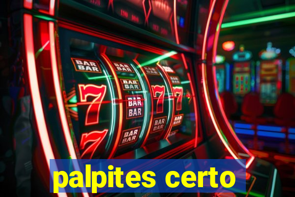 palpites certo