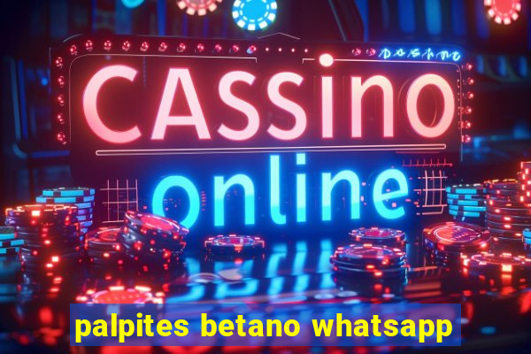 palpites betano whatsapp