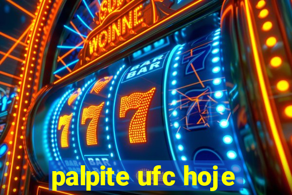 palpite ufc hoje