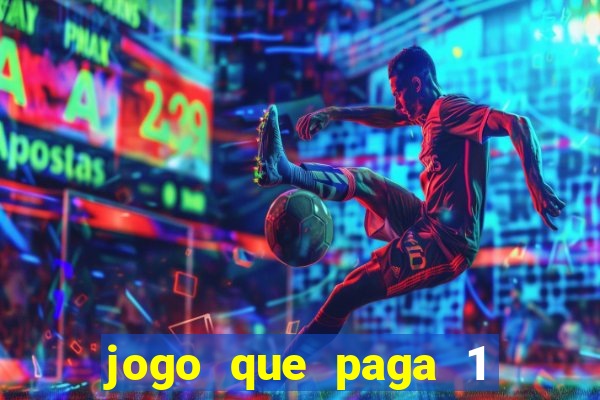 jogo que paga 1 real no pix