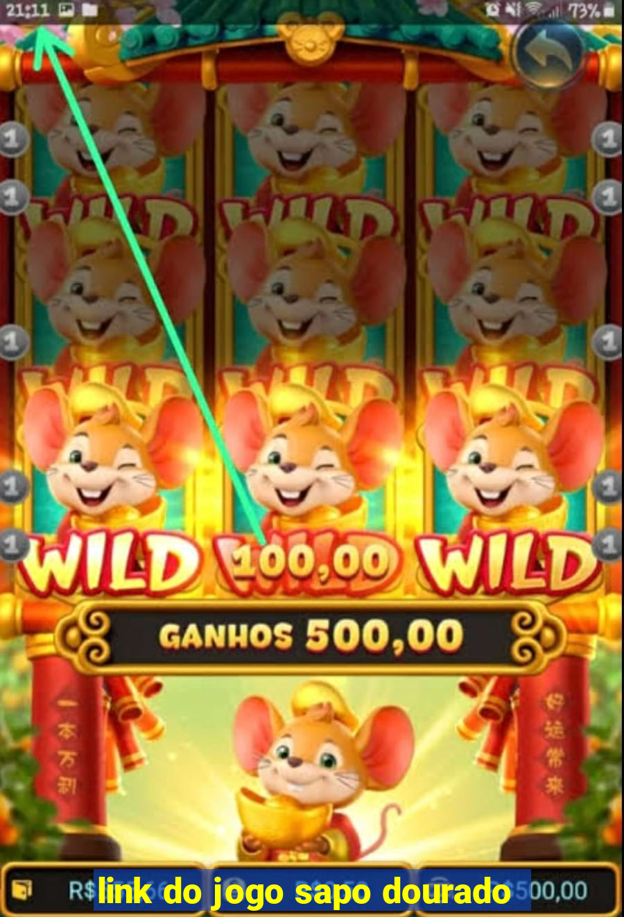 link do jogo sapo dourado