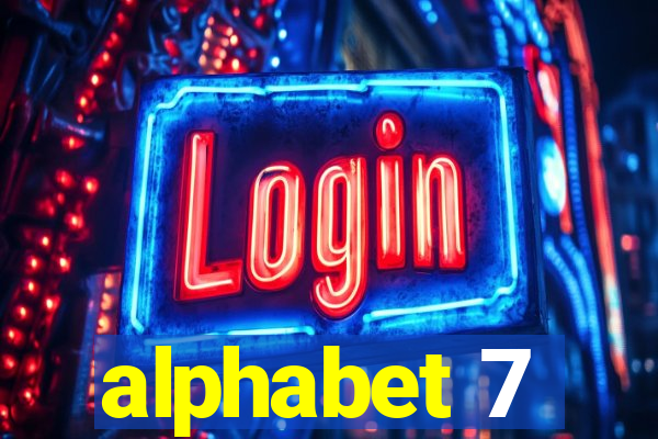 alphabet 7