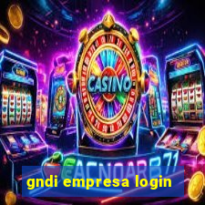 gndi empresa login