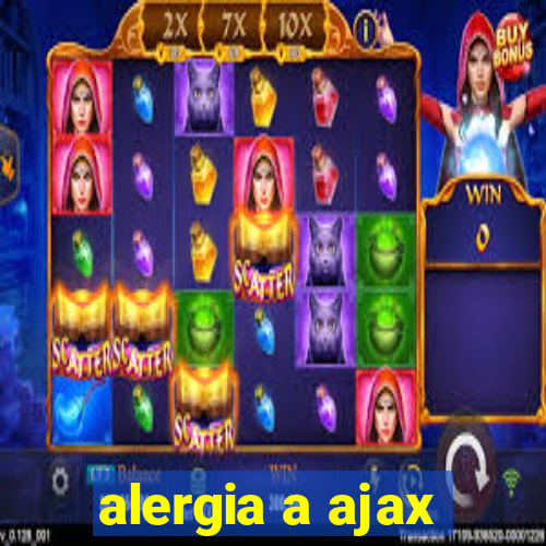 alergia a ajax