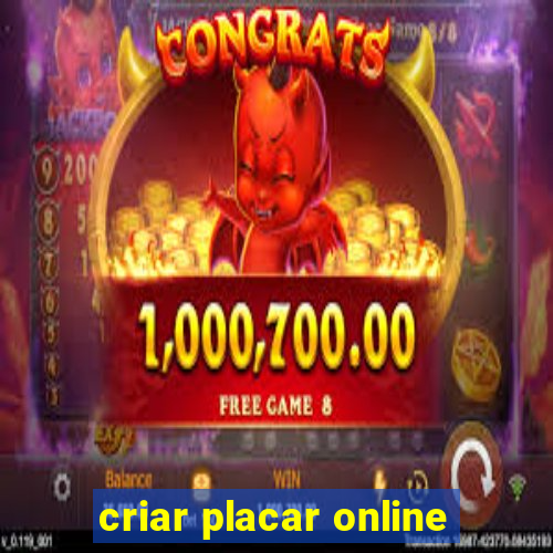 criar placar online
