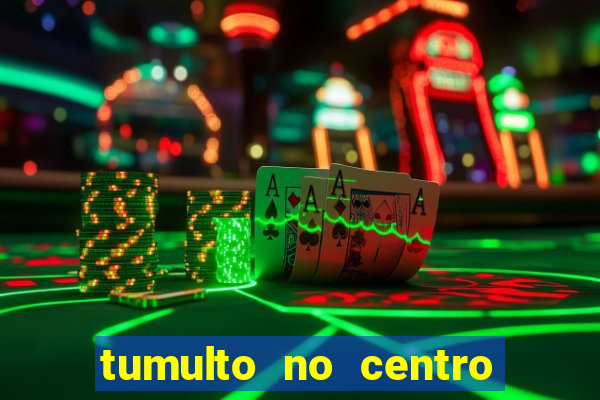 tumulto no centro de porto alegre hoje