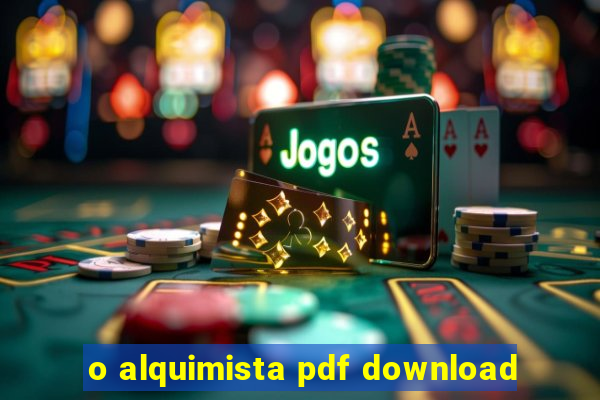 o alquimista pdf download
