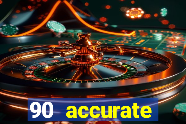 90 accurate football predictions