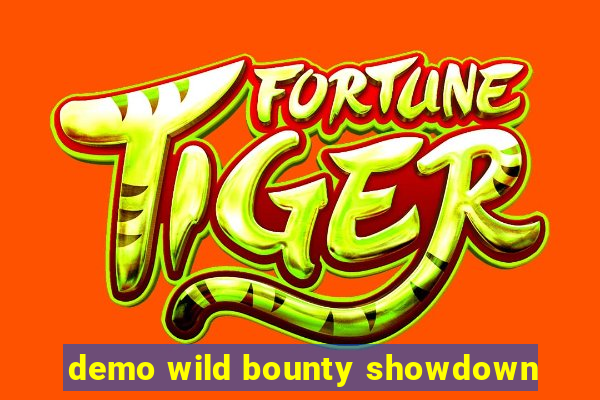 demo wild bounty showdown