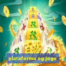 plataforma og jogo