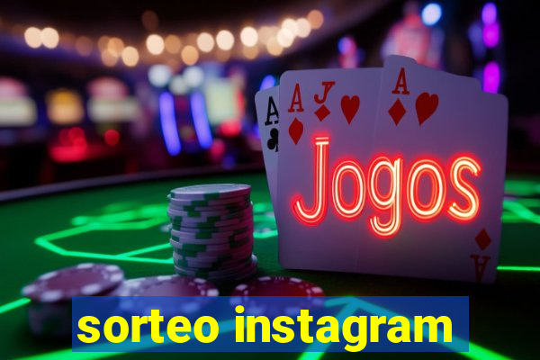 sorteo instagram