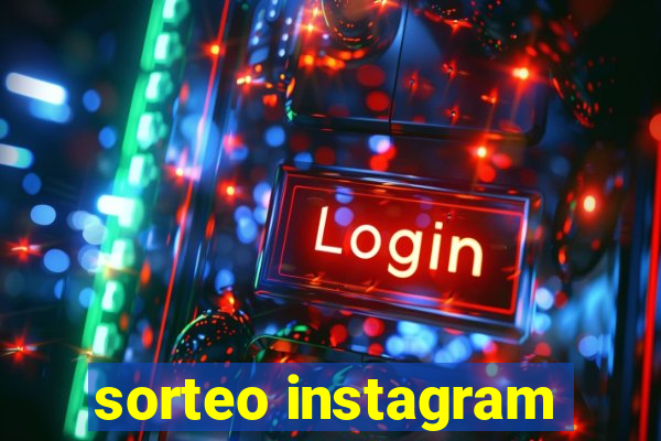 sorteo instagram