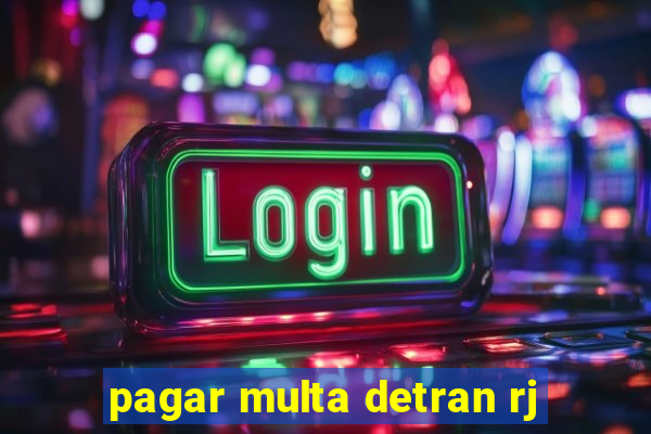 pagar multa detran rj