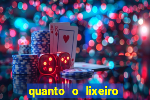 quanto o lixeiro ganha por ano