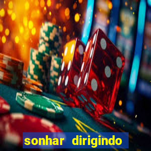 sonhar dirigindo carro jogo do bicho