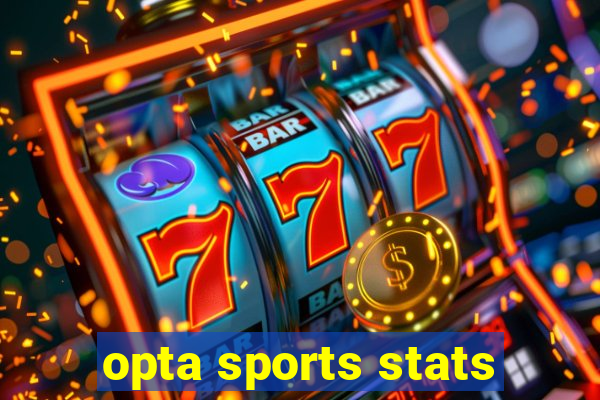 opta sports stats