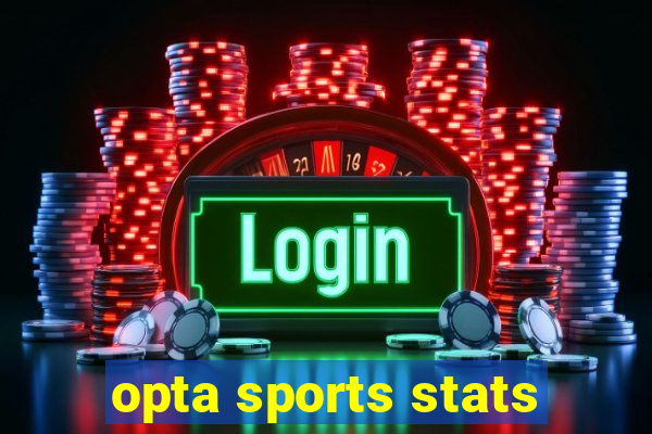 opta sports stats