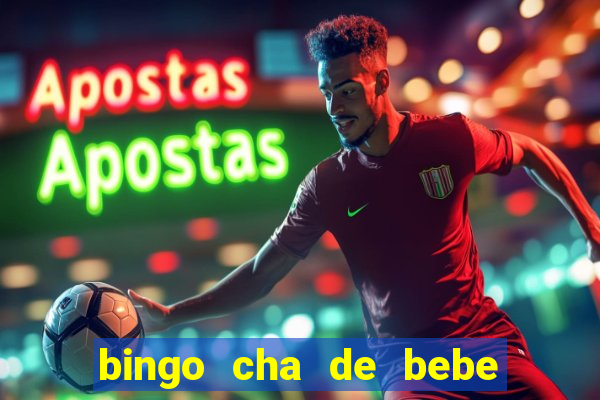 bingo cha de bebe cartelas para imprimir