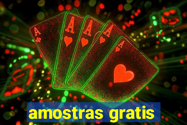 amostras gratis