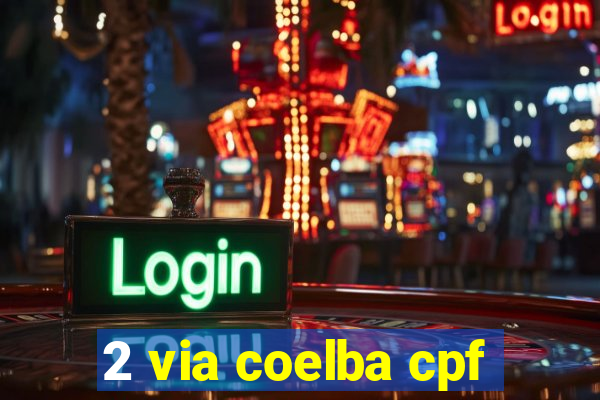 2 via coelba cpf