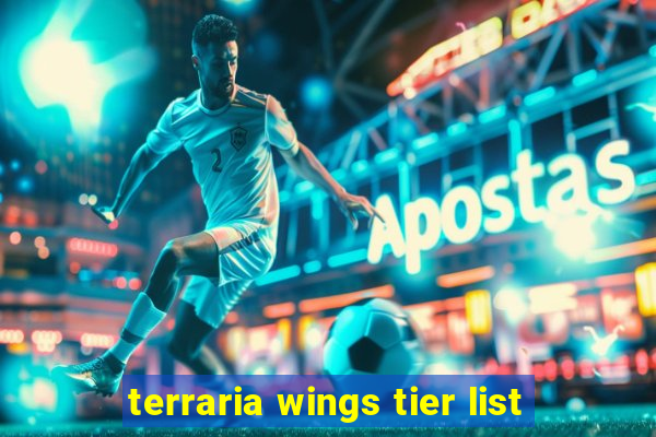 terraria wings tier list