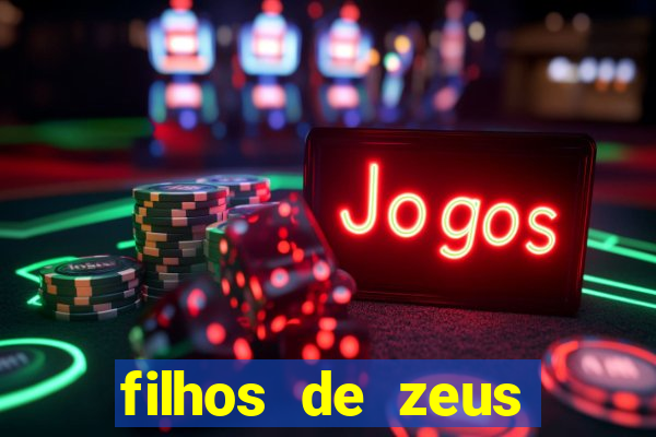 filhos de zeus mitologia grega