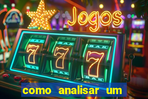 como analisar um jogo de futebol para apostar