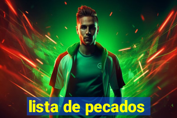 lista de pecados