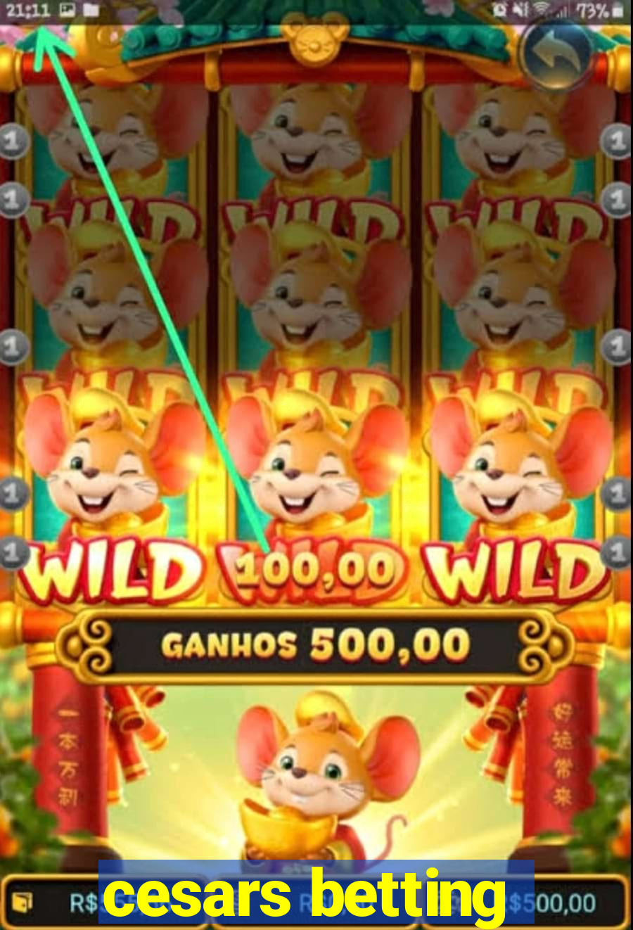 cesars betting