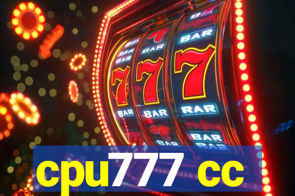 cpu777 cc