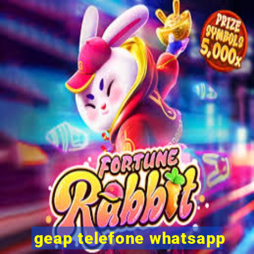 geap telefone whatsapp