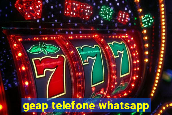 geap telefone whatsapp
