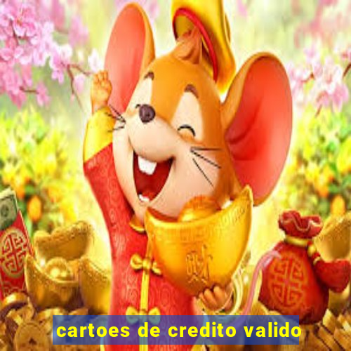 cartoes de credito valido