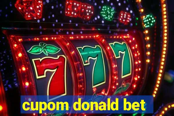 cupom donald bet