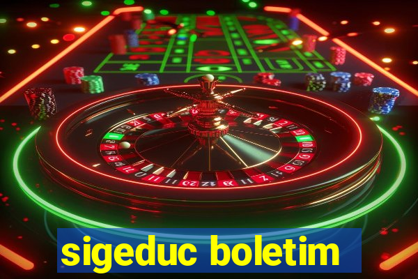 sigeduc boletim