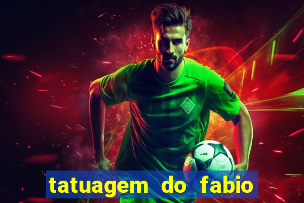 tatuagem do fabio goleiro do cruzeiro