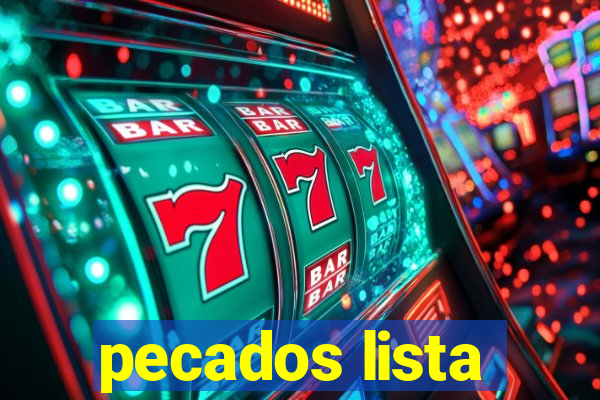 pecados lista