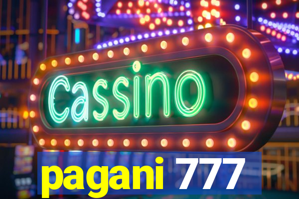 pagani 777