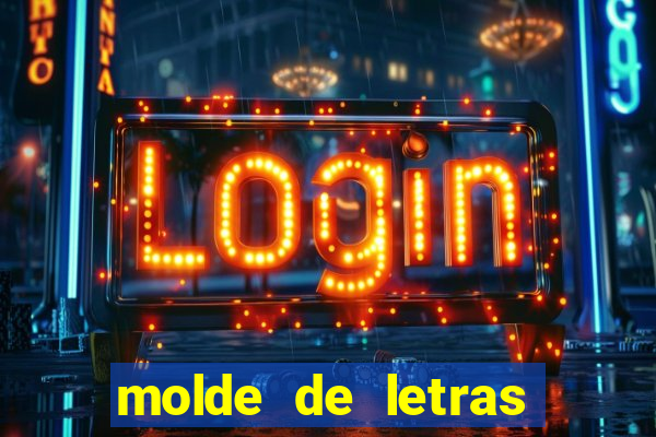 molde de letras feliz natal para imprimir