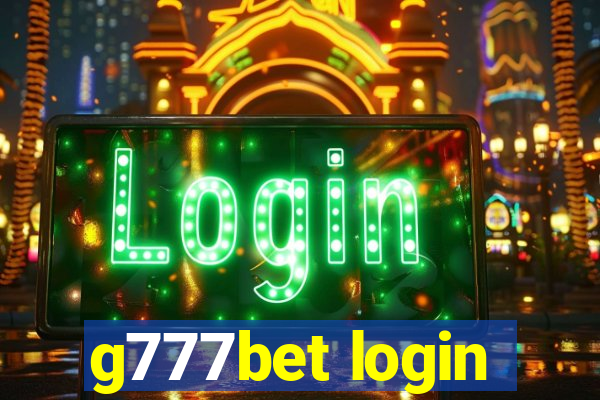 g777bet login