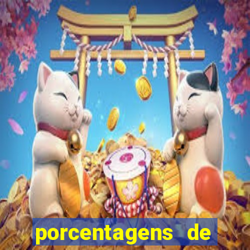 porcentagens de jogos pagantes