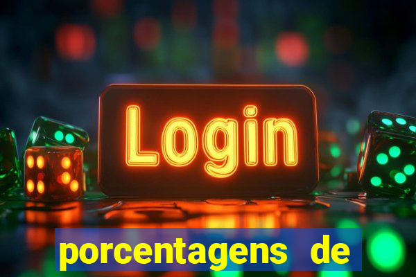 porcentagens de jogos pagantes