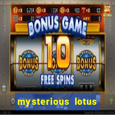 mysterious lotus casebook wei fansub