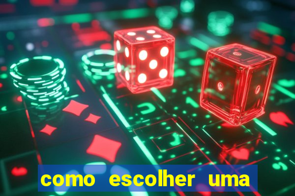 como escolher uma boa cartela de bingo