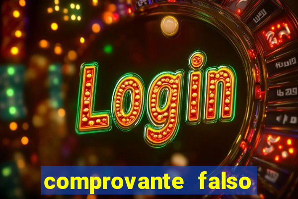 comprovante falso de 50 reais