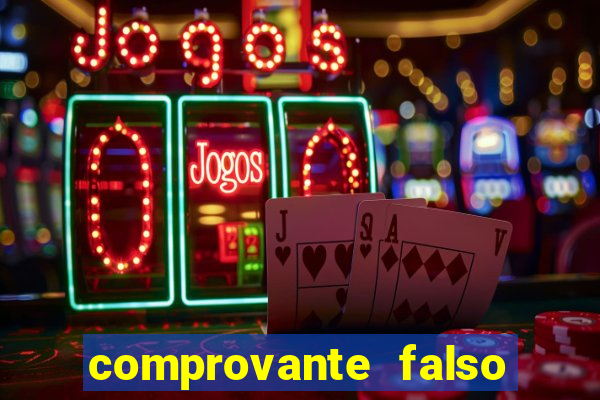 comprovante falso de 50 reais