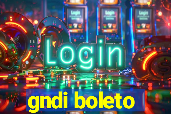 gndi boleto