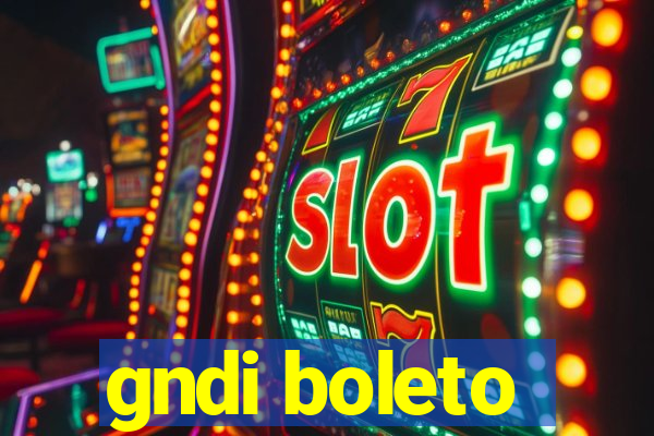 gndi boleto