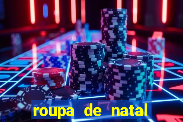 roupa de natal shih tzu